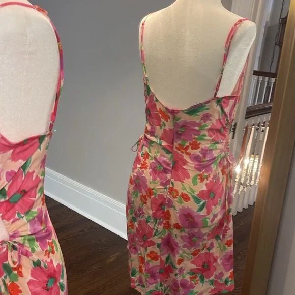 Bershka Mini Dress with Side Cutouts - Picture 3 of 3